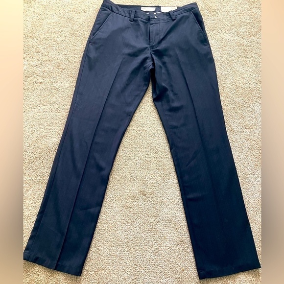 Paul Frank Other - Paul Frank Men’s Navy Straight Leg Striped Dress Pant Trousers Size 32